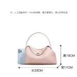 2026 summer genuine leather shoulder crossbody bag top layer cowhide handbag luxurious - Image 5