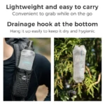 Naturehike Folding Water Bottle Camping Hiking Backpacking Running Portable - Image 6