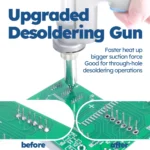 WEP 948-II Suction Tin Gun Desoldering Station Hot Air Gun Soldering - Image 3
