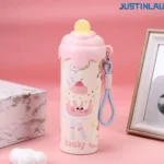 JUSTINLAU 600ML Termos Para Agua Portable Thermos Bottle Large Capacity