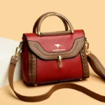 New Fashion Handbag Crossbody Bags for Women Faux Leather Bag Adjustable Strap Top Handle - Image 3