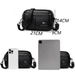 Genuine 3 Layers Luxury Designer Purses and Handbags Women Bags High Quality Leather - Image 2