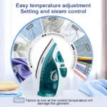 Electric Iron Portable Mini Garment Steamer Steam Iron For Clothing Iron Adjustable - Image 4