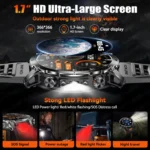 Newly Durable 1400mAh Large Battery Smart Watch Men 1.7" HD Screen IP68K Bracelet - Image 3