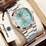 PAAZOMU Fashion Brand Man Wristwatch Waterproof Luminous Date Week