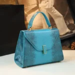 Designer Brand New Leather Lizard Leather Print Handbag Fashion Shoulder - Image 2