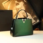 2026 Luxury Fashion Leather Women's Bag Diamonds V Letter Small Shoulder Crossbody