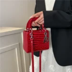 Elegant Leather Crossbody Bag For Women Luxury Designer Shoulder Handbag - Image 5