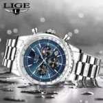 LIGE 2024 Top Brand Luxury New Men Watch Quartz Man Watches Waterproof Luminous - Image 2