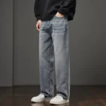Men's Vintage-Washed Straight-Leg Jeans 2025 Fall/Winter Collection