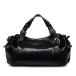 Fashion Large Capacity Ruched Tote Bag Designer Drawsting Women Handbags Luxury - Image 5