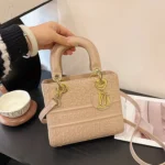 High-end Leather Ladies Hand Bags Popular Classic Elegant Classic Designer Paris Casua - Image 3