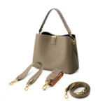 Genuine Leather Women's Bag Luxury Designer Shoulder Bag Large Capacity Cowhide - Image 3