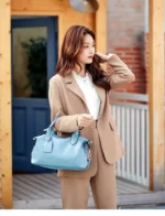Women Handbags 2024 New Lychee Pattern Women's Korean Version - Image 5