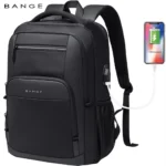 BANGE Lightweight 15.6 inch Laptop Backpack Waterproof USB Charge