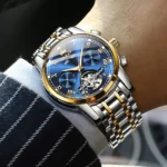 OLEVS Men's Watches Automatic Mechanical Business Wristwatch Waterproof - Image 4