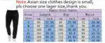 Mens Print Pants Autumn/Winter New In Men's Clothing Trousers Sport Jogging Fitness - Image 2