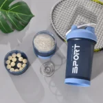 Shaker Protein Bottle Powder Shake Cup Large Capacity Water Bottle Mixing