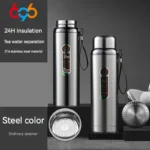 600ml Thermos Cup Vacuum Flask 316 Stainless Steel Large Capacity