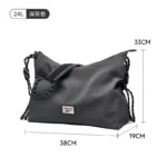 REEBOK Large Capacity Waterproof Hobo Crosbody Shoulder Bag Women Men - Image 2