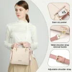 FOXER Split Leather Women's Shoulder Bag Elegant Handbag 2026 New - Image 2