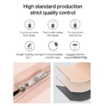 Mixi Puristic Design Travel Luggage Rolling Wheel Hardside Women Suitcase - Image 5