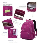 Tegaote School Backpack Student for Teenage Girl Boy 2024 Travel Back Packs - Image 5