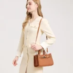 NEW Luxury Quality Genuine Leather Handbags Cowhide Satchel Bag for Women mini bags - Image 5