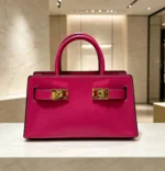Vintage Designer Diaper Bag Women Fashion Handbag Leather Crossbody