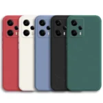 For Xiaomi Poco F5 Case For Poco F5 Cover Coque Shell Original Liquid Silicone Soft