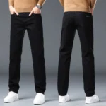 Men's New Stretch Straight Jeans Business Versatile Trendy Youth Casual Regular - Image 5