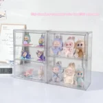 NEW Storage Box Transparent Acrylic Display Boxes Dustproof Doll - Image 4