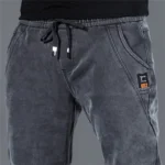 New Man Pants Hip Hop Harem Jeans Men Trousers Loose Joggers Denim Casual - Image 4