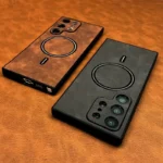 Luxury Leather Magnetic Case For Samsung Galaxy S26 S25 S24 S23 S22 S21 Ultra Plus - Image 3