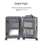 24"26 Inch Travel Suitcase Aluminum frame Wide Trolley Case Carry-on Luggage - Image 5