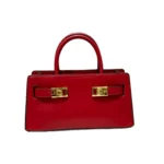Vintage Designer Diaper Bag Women Fashion Handbag Leather Crossbody - Image 4