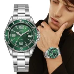 Fashion Luxury 2025 Men's Calendar Sports Waterproof Quartz Watch Business