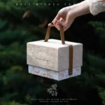 Creative Rivet Handheld Box Ins Style Romantic Velvet Premium Wedding Engagement - Image 4