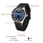 CADISEN 2026 Watch Men Mechanical Wristwatches MIYOTA 8215 Movement - Image 5