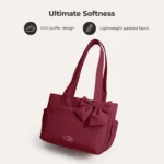 BAGSMART Tote Bag for Women Casual Sling Shoulder Handbag - Image 5