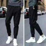 Men's Striped Slim Stylish Casual Pencil Pants Jeans Spring Autumn Korean Trendy - Image 6