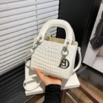 Leisure Business Diaper Bag For Ladies Unique Vintage Leather Handbag Large - Image 3