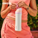 Owala 16oz Insulated Cup New Straw Cup Stainless - Image 4