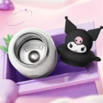 X&W Sanrio 440ML Insulated Straw Water Bottles Cartoon Doll Lid Thermos Cup - Image 4