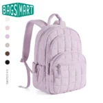 BAGSMART School Backpacks for Girl Quilted Casual Daypack Water-Resistant