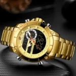 NAVIFORCE Top Luxury Original Sports Wrist Watch For Men Quartz Steel - Image 3