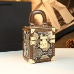 Leather Box Bag Women's New Fashion Shoulder Crossbody