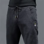 New Man Pants Hip Hop Harem Jeans Men Trousers Loose Joggers Denim Casual - Image 3