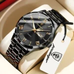 POEDAGAR Luxury Male Clock Waterproof Luminous Week Date Men's Watch - Image 2