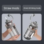 2 Liter Big Water Bottle With Straw 2L/1.5L/1L/0.6L Large Capacity School Gym - Image 5
